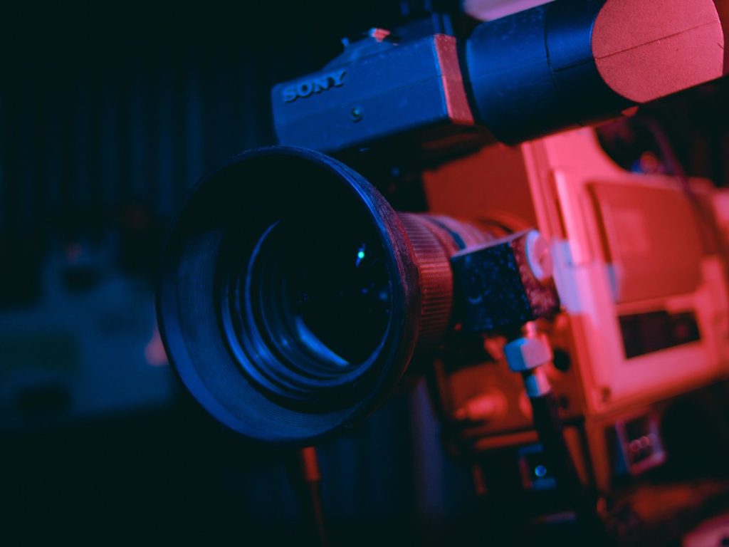 Corporate video production in Sugar Land: professional filming setup for impactful business marketing videos.